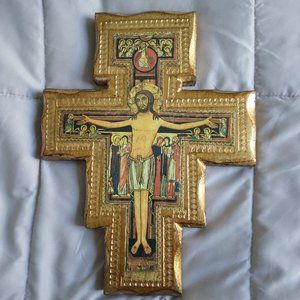 SAN DAMIANO FRANCISCAN CRUCIFIX NEW